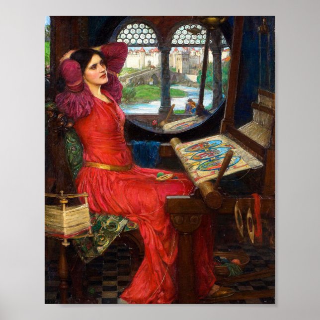 Waterhouse I Am Halbkrank von Schatten Poster (Vorne)