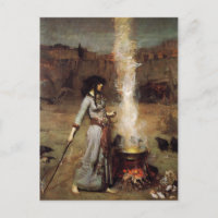 Waterhouse La Carte Postale Magic Circle