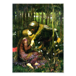 Waterhouse-schöne Frau ohne Gnaden-Druck Fotodruck