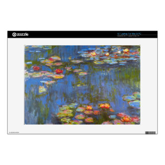 Waterlillies durch Claude Monet Schutzfolien Für Laptops