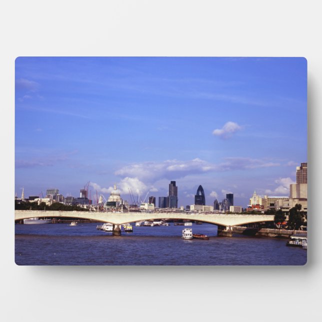 Waterloo Bridge Fotoplatte (Vorderseite)