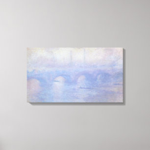 Waterloo Bridge, Nebeleffekt von Claude Monet Leinwanddruck