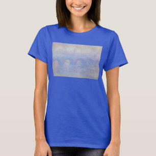 Waterloo Bridge, Nebeleffekt von Claude Monet T-Shirt