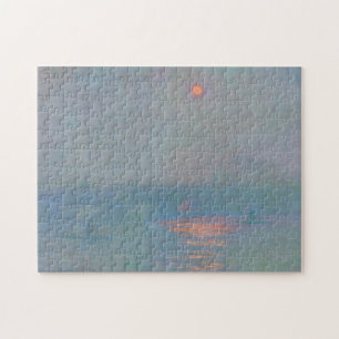 Waterloo Bridge Sonnenlicht-Effekt im Nebel Monet
