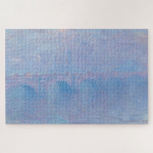 Waterloo Bridge, Wirkung des Nebels 1903 – Claude  (Horizontal)