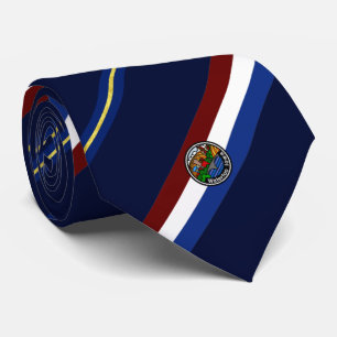 Waterloo (Iowa) Stadtflagge Neck Tie Krawatte