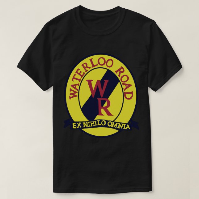 Waterloo road emblem art Sticker T-Shirt (Design vorne)
