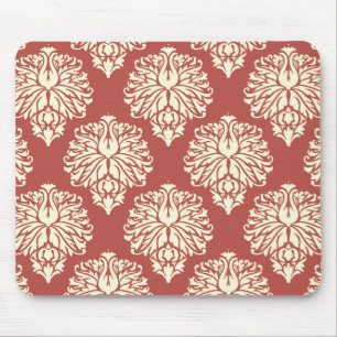 Watermellon Südliche Hütte Damask Mousepad