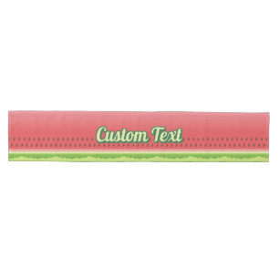 Watermelon Background Table Runner Mittelgroßer Tischläufer