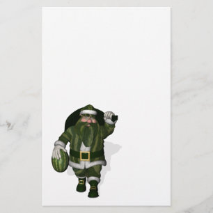 Watermelon Bauer Santa Claus Briefpapier