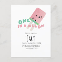 Watermelon Birthday Girl / One in the Melon Party