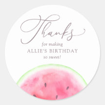 Watermelon Birthday Party