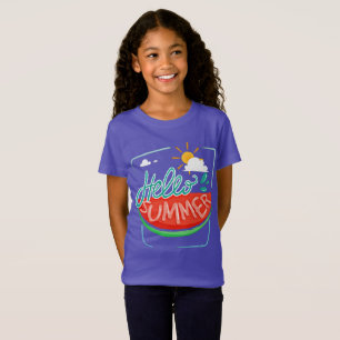 Watermelon Bonjour T-shirt été