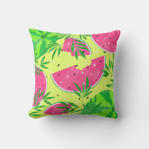 Watermelon-Branchen Sommerfrische Tropen Kissen