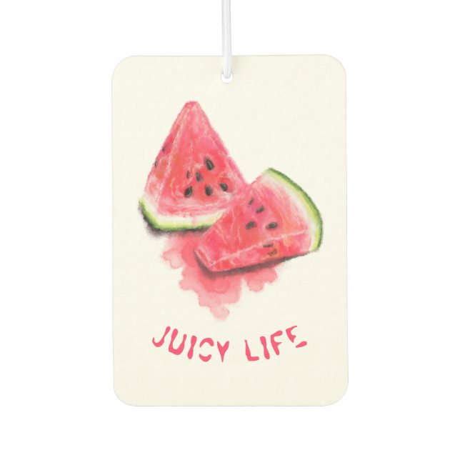Watermelon Car Air Freshener Autolufterfrischer (Vorderseite)