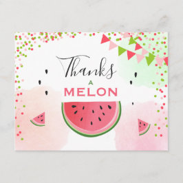 Watermelon Carte de remerciements Merci un anniver