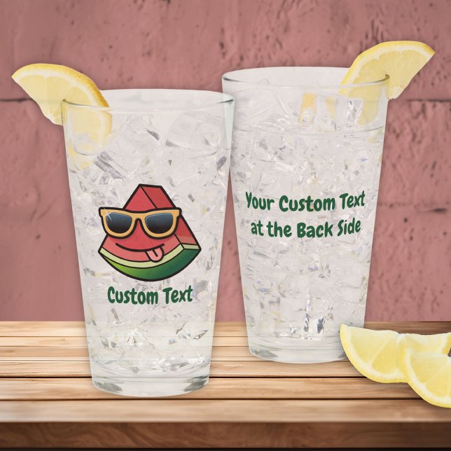 Watermelon Cartoon Glass Glas (Von Creator hochgeladen)