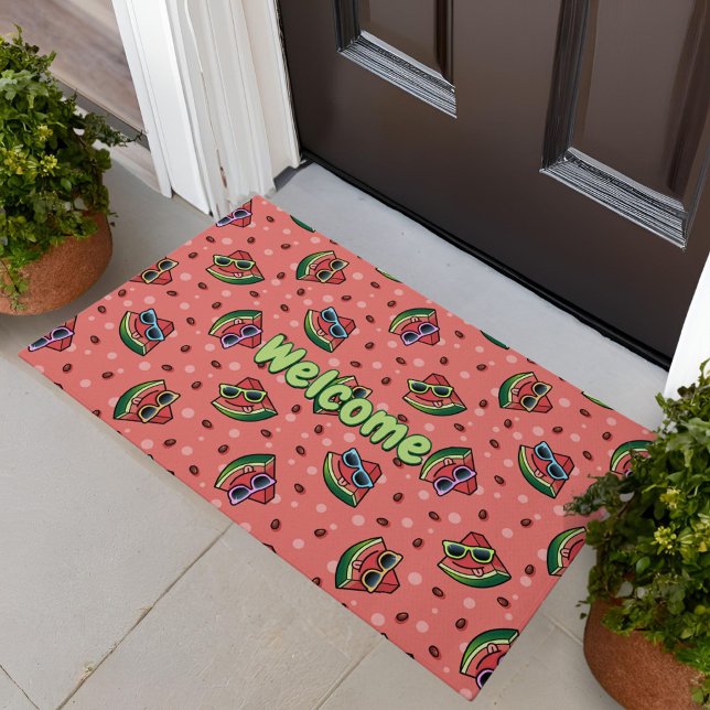 Watermelon Cartoon Pattern Doormat Fußmatte (Von Creator hochgeladen)