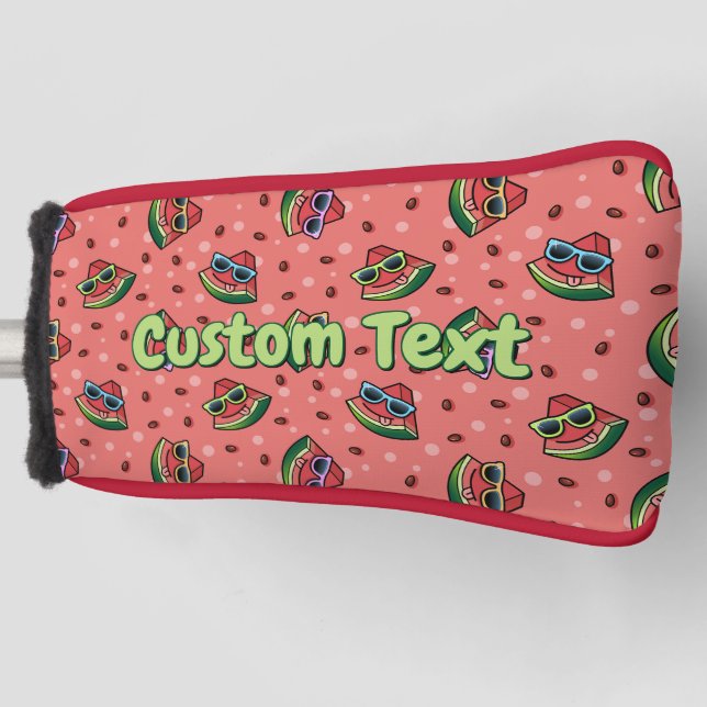 Watermelon Cartoon Pattern Golf Head Cover Golf Headcover (Vorderseite)