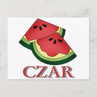 Watermelon Czar Postkarte
