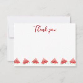 Watermelon Danke-Card Dankeskarte