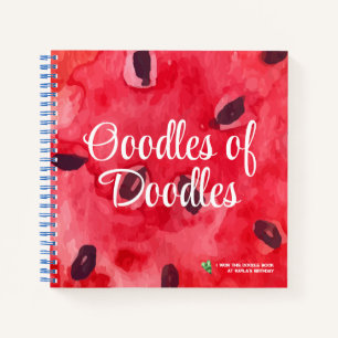 Watermelon Doodle Notizbuch