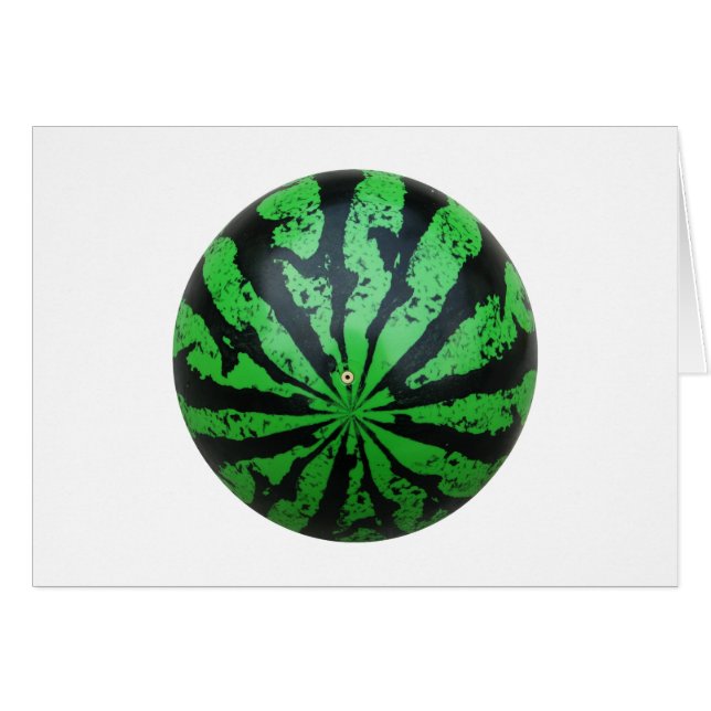 Watermelon Football / Soccer Ball (Devant horizontal)