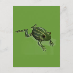 Watermelon Frog Postkarte