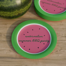 Watermelon Fruchtpink und Party der Grünen Sommer-