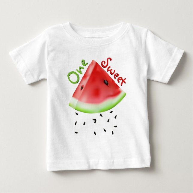 Watermelon Fruit Baby T-shirt (Vorderseite)