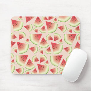 Watermelon Fruit Slices Muster Mousepad