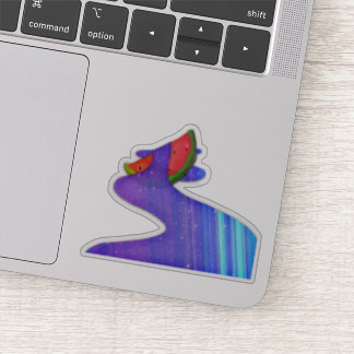 Watermelon Galaxy Sticker