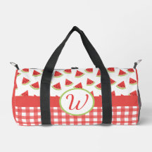 Watermelon Gingham