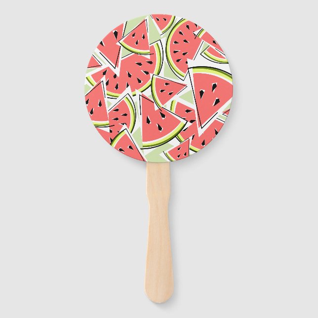 Watermelon Green Fächer (Vorderseite)