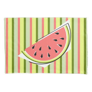 Watermelon Green Slice Stripe Classic Kissenbezug