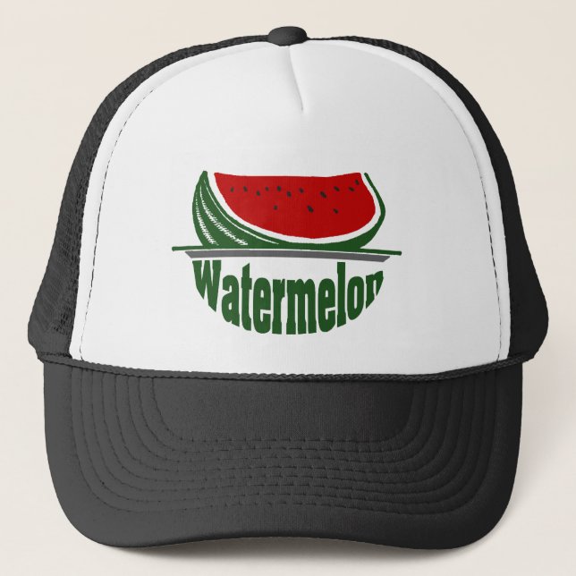 Watermelon Hat Truckerkappe (Vorderseite)