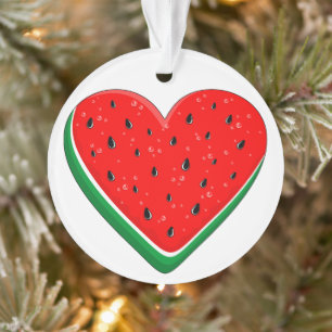 Watermelon Heart Valentine's Day Free Palestine