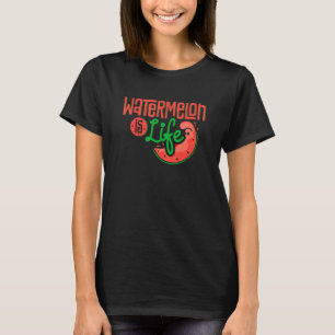 Watermelon ist Lebensjahr Sommer Früchte Tropische T-Shirt