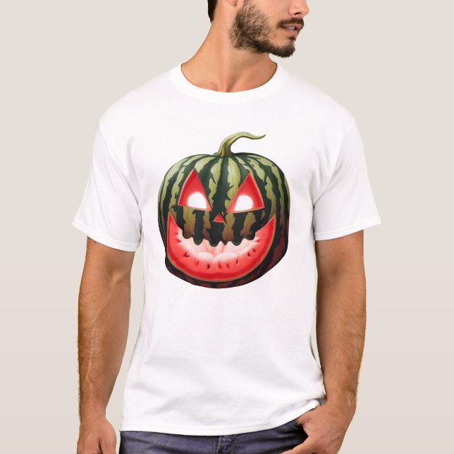 Watermelon Jack'O'Lantern T-Shirt (Vorderseite)