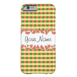 Watermelon Karo Klassischer Name iPhone-Fall Case-Mate iPhone Hülle