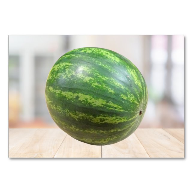 Watermelon Labeling Flashcard | Picture Card Tischnummer (Vorderseite)