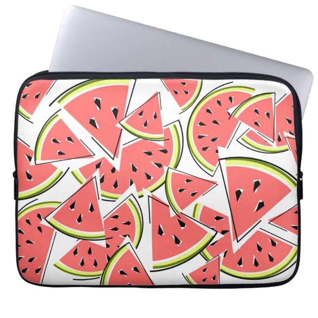 Watermelon-Laptop-Ärmel Laptopschutzhülle (Vorderseite)