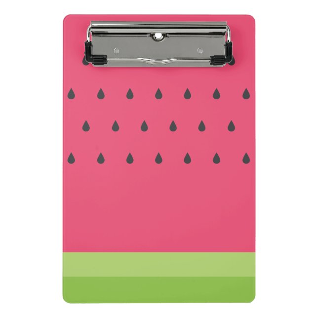 Watermelon Mini Clipboard Mini Klemmbrett (Vorderseite)