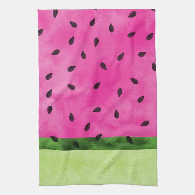 Watermelon Modern Geschirrtuch (Vertikal)