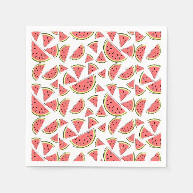 Watermelon Multi Napkins Papier Serviette (Vorderseite)