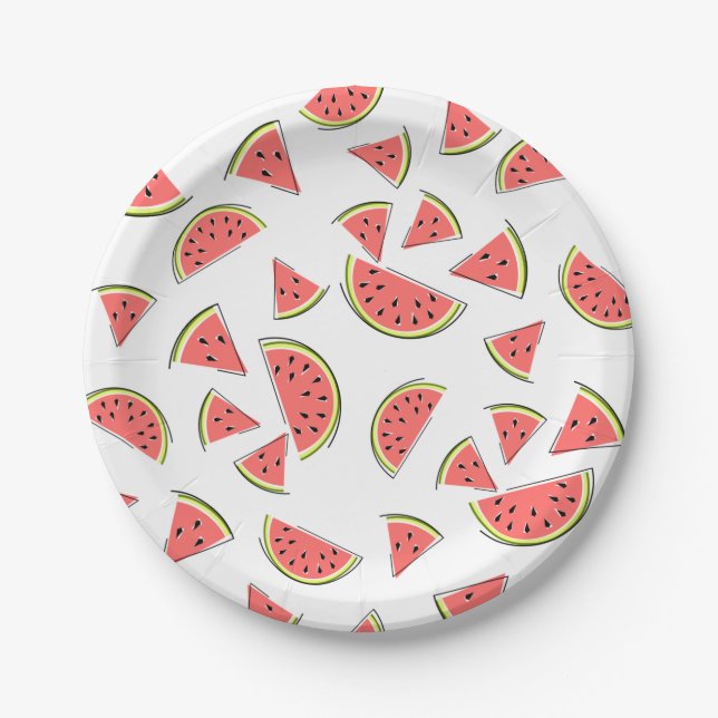 Watermelon Multi-Paper-Teller Pappteller (Vorderseite)