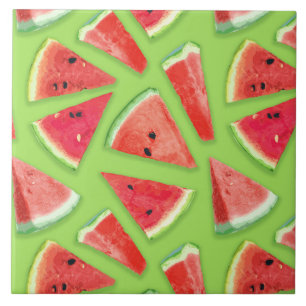 Watermelon-Muster Kreation 3 Fliese