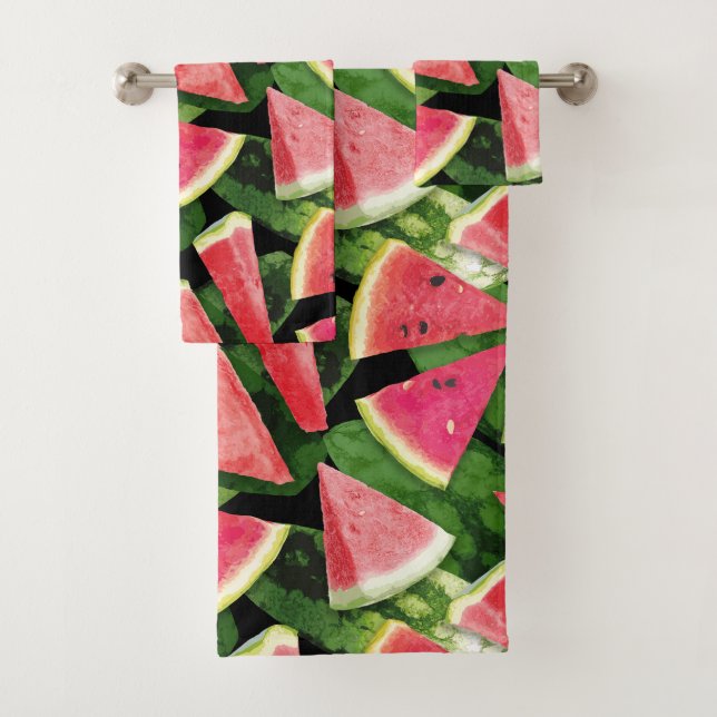 Watermelon-Muster Kreation 5 Badhandtuch Set (Insitu)