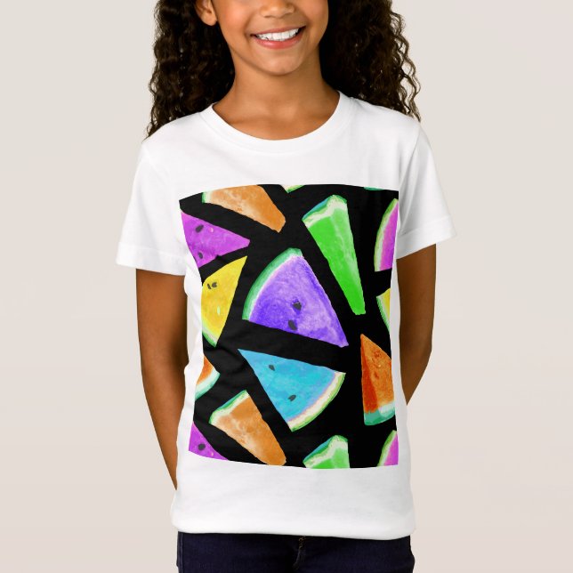 Watermelon-Muster Kreation 7 T-Shirt (Vorderseite)