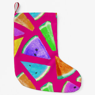 Watermelon-Muster-Kreation 9 Kleiner Weihnachtsstrumpf